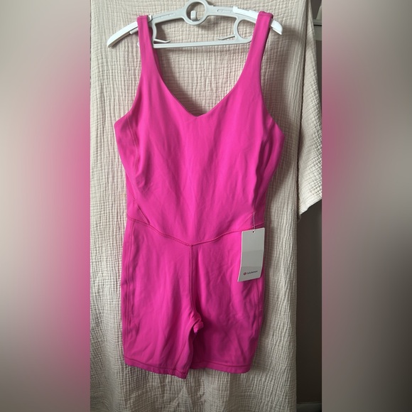 lululemon athletica Other - Lululemon align bodysuit / size 10
Sonic Pink -  NWT